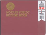 Dome Notary Public Record Book