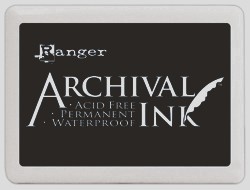 Archival Ink #3 Pad - JET BLACK