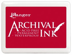 Archival Ink #3 Pad - VERMILLION