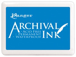 Archival Ink #3 Pad - MANGANESE BLUE