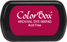 ColorBox Archival Dye Ink Pad - RED DEVIL