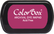 ColorBox Archival Dye Ink Pad - DARK CHERRY