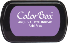 ColorBox Archival Dye Ink Pad - GRAPE SLUSHY