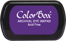 ColorBox Archival Dye Ink Pad - DEEP GRAPE