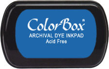 ColorBox Archival Dye Ink Pad - MOODY BLUE