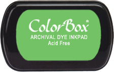 ColorBox Archival Dye Ink Pad - GOLF COURSE
