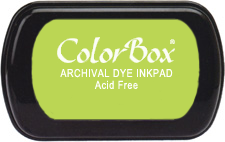 ColorBox Archival Dye Ink Pad - TREE FROG