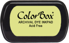 ColorBox Archival Dye Ink Pad - KEY LIME PIE