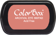 ColorBox Archival Dye Ink Pad - CORAL