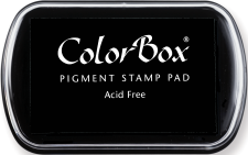 ColorBox Pigment Stamp Pad - BLACK