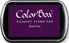ColorBox Pigment Stamp Pad - EGGPLANT