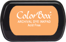 ColorBox Archival Dye Ink Pad - TOASTED APRICOT