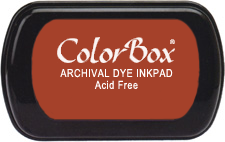 ColorBox Archival Dye Ink Pad - SADDLE