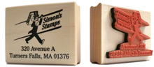 1/2 x 2  (12mm x 50mm) Art Mount Stamp.