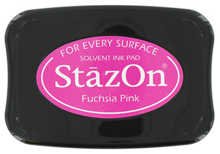 StazOn Ink Pad - FUCHSIA PINK