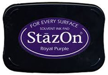StazOn Ink Pad - ROYAL PURPLE