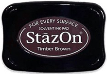 StazOnk Ink Pad - TIMBERBROWN