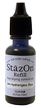 StazOn Refill Bottle - HYDRANGEA BLUE