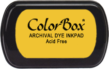 ColorBox Archival Dye Ink Pad - SQUASH