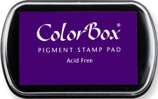 Color Box Pigment Stamp Pad - VIOLET