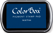Color Box Pigment Stamp Pad - ROYAL BLUE