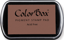 Color Box Pigment Stamp Pad - COCOA