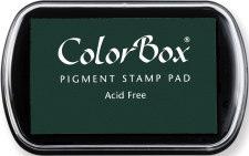 Color Box Pigment Stamp Pad - HUNTER GREEN