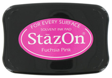 StazOn Ink Pad - FUCHSIA PINK