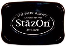 StazOn Ink Pad - JET BLACK