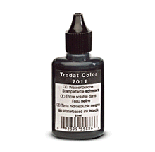 7011 Stamp Pad Ink 28ml, Black