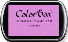 Color Box Pigment Stamp Pad - LILAC