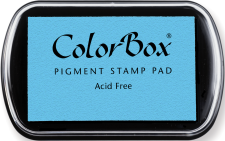 Color Box Pigment Stamp Pad - SKY BLUE