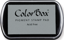 Color Box Pigment Stamp Pad - SILVER